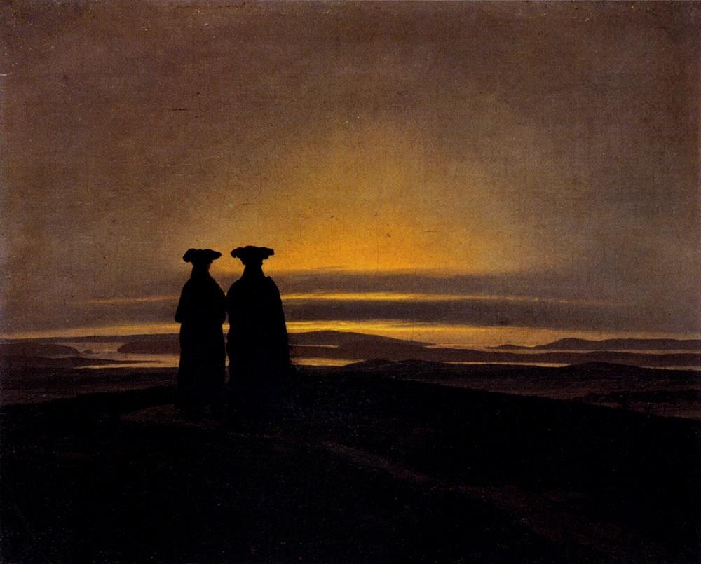 Caspar David Friedrich Sunset